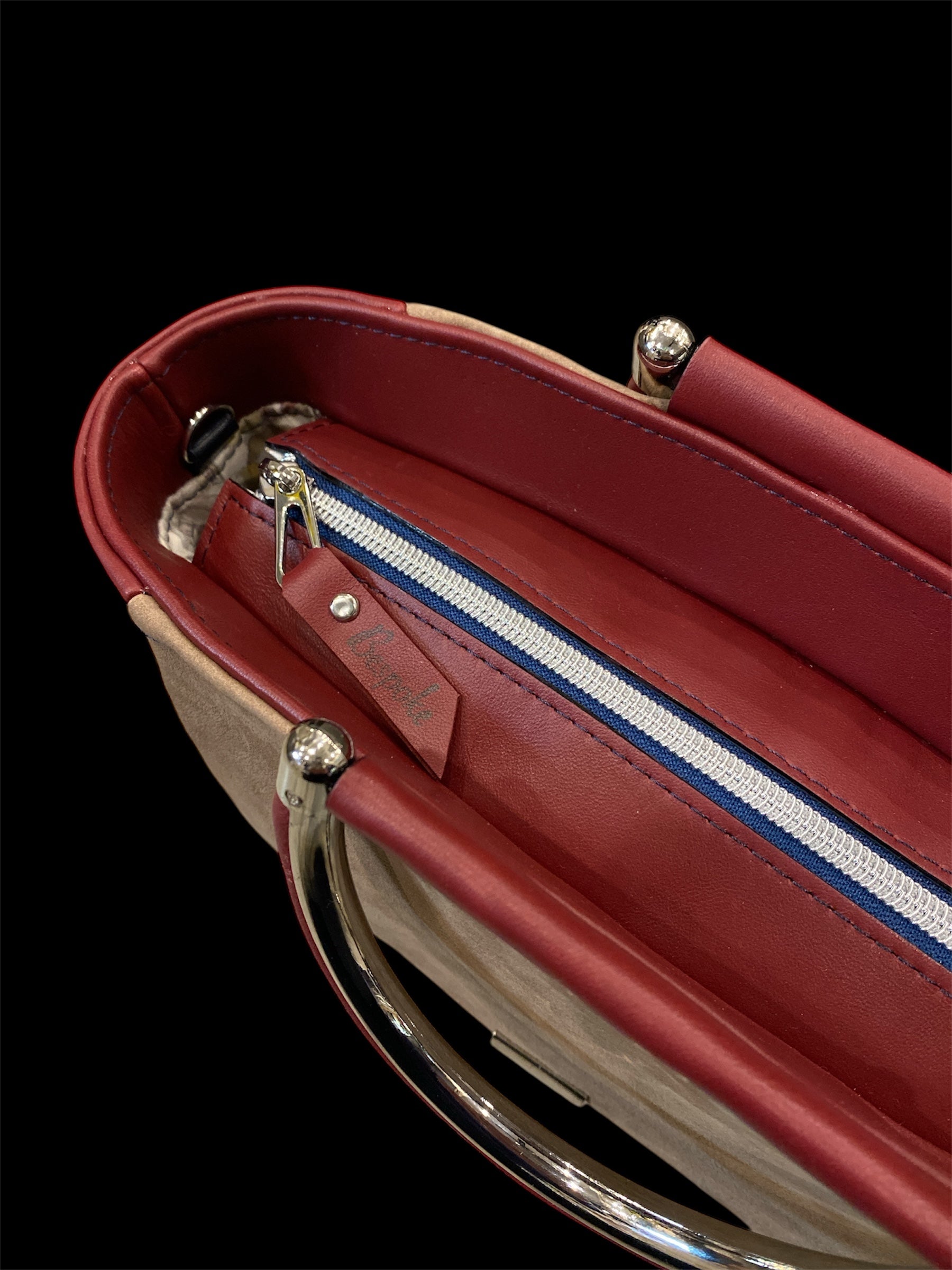 Ruby Satchel Handbag-Italian Leather